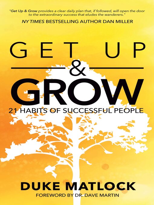 Title details for Get Up & Grow by Duke Matlock - Available